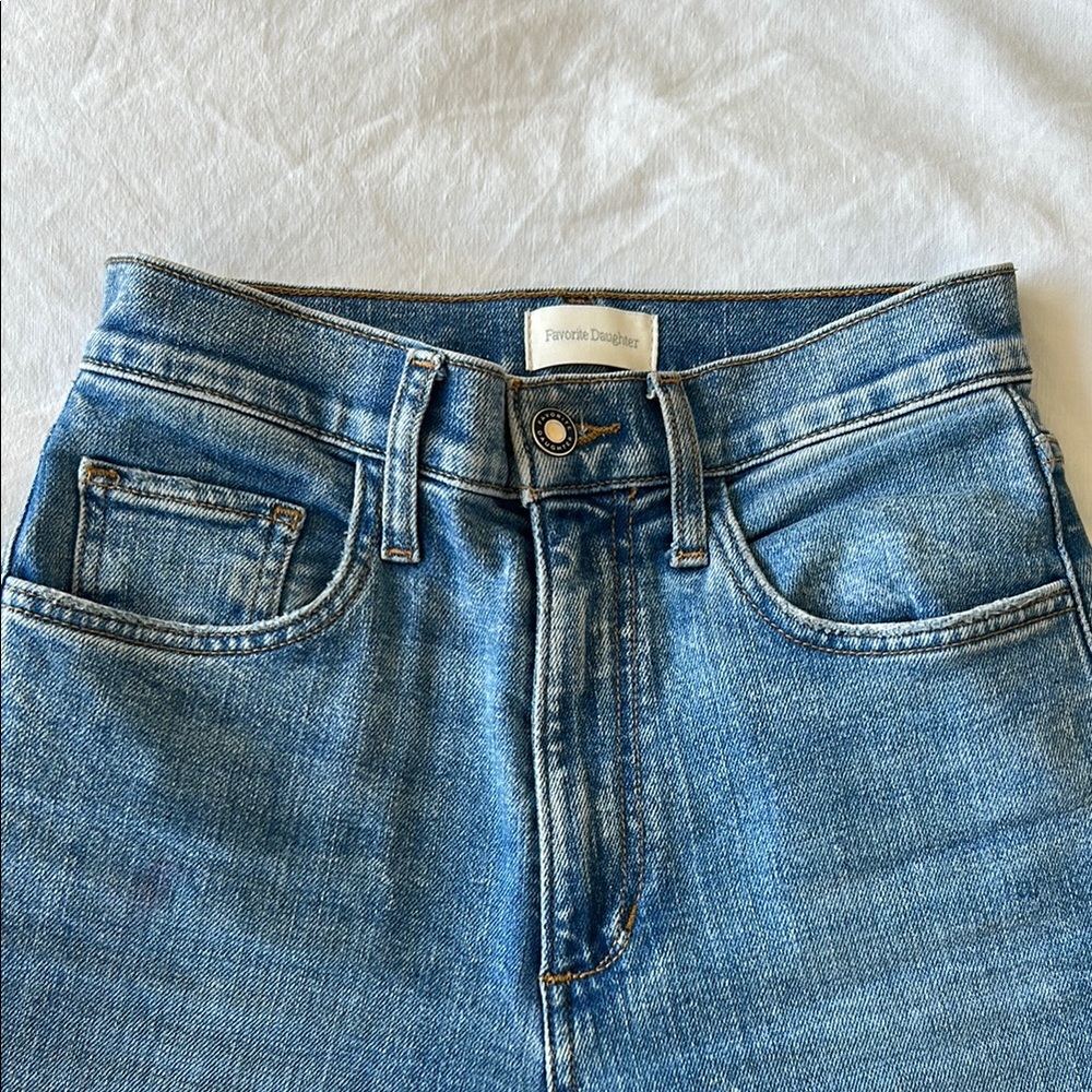 Favorite Daughter Valentina Super High Rise Mini Bootcut Jeans | Size 24 - Picture 3 of 7